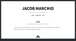 Desktop Screenshot of jacobmarchio.com