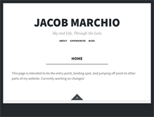 Tablet Screenshot of jacobmarchio.com